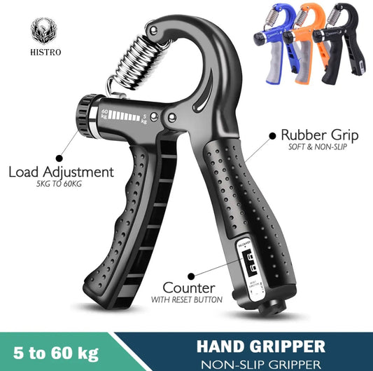 Histro Automatic Counting Hand Gripper Adjustable Resistance